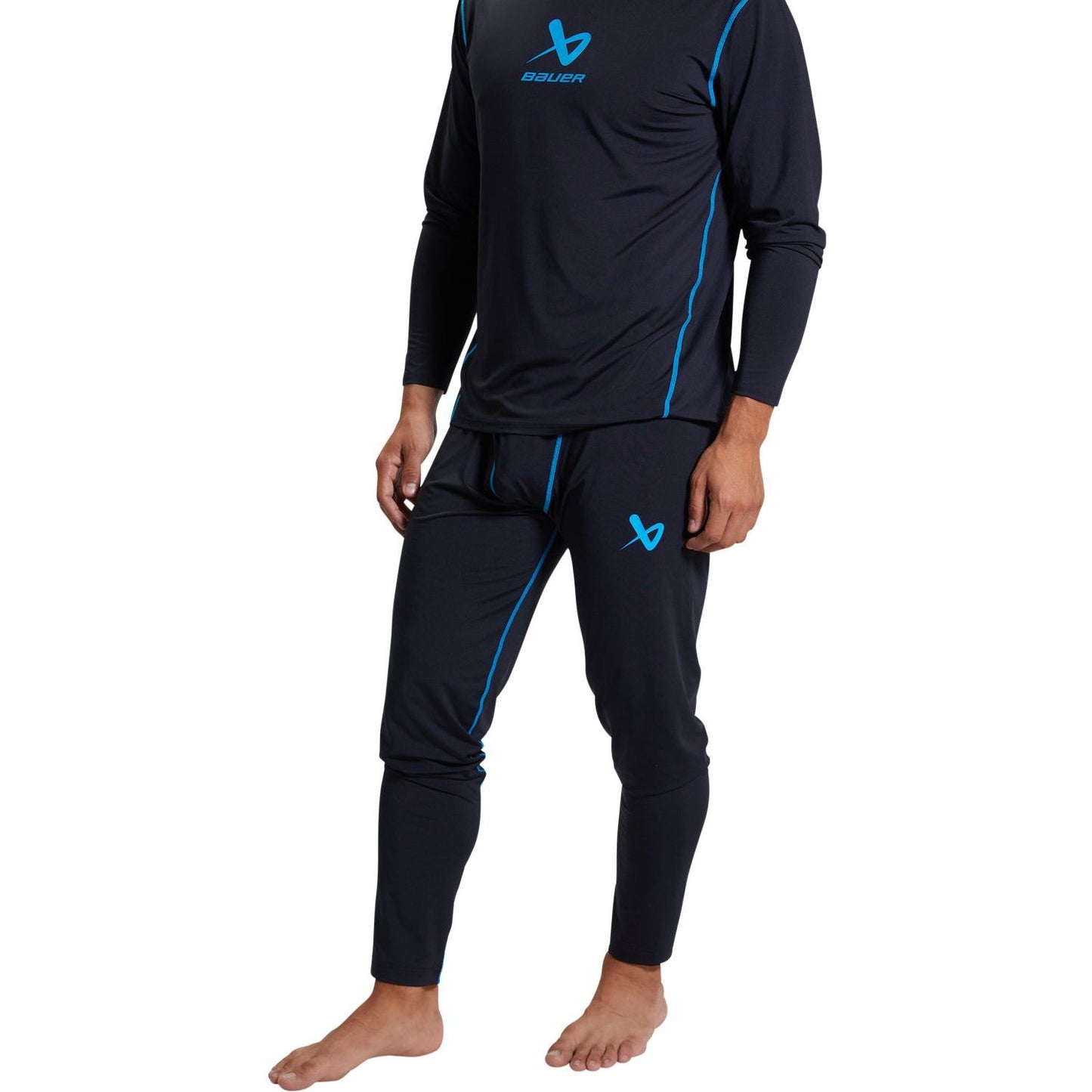 BAUER BASICS BL PANT SENIOR BLACK