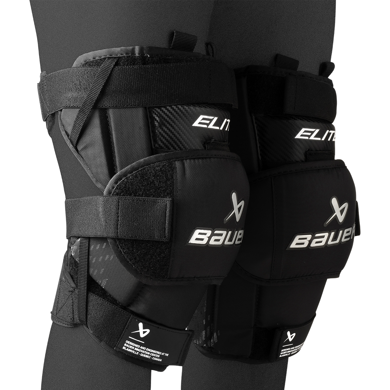 S25 BAUER ELITE KNEE GUARD INTERMEDIATE