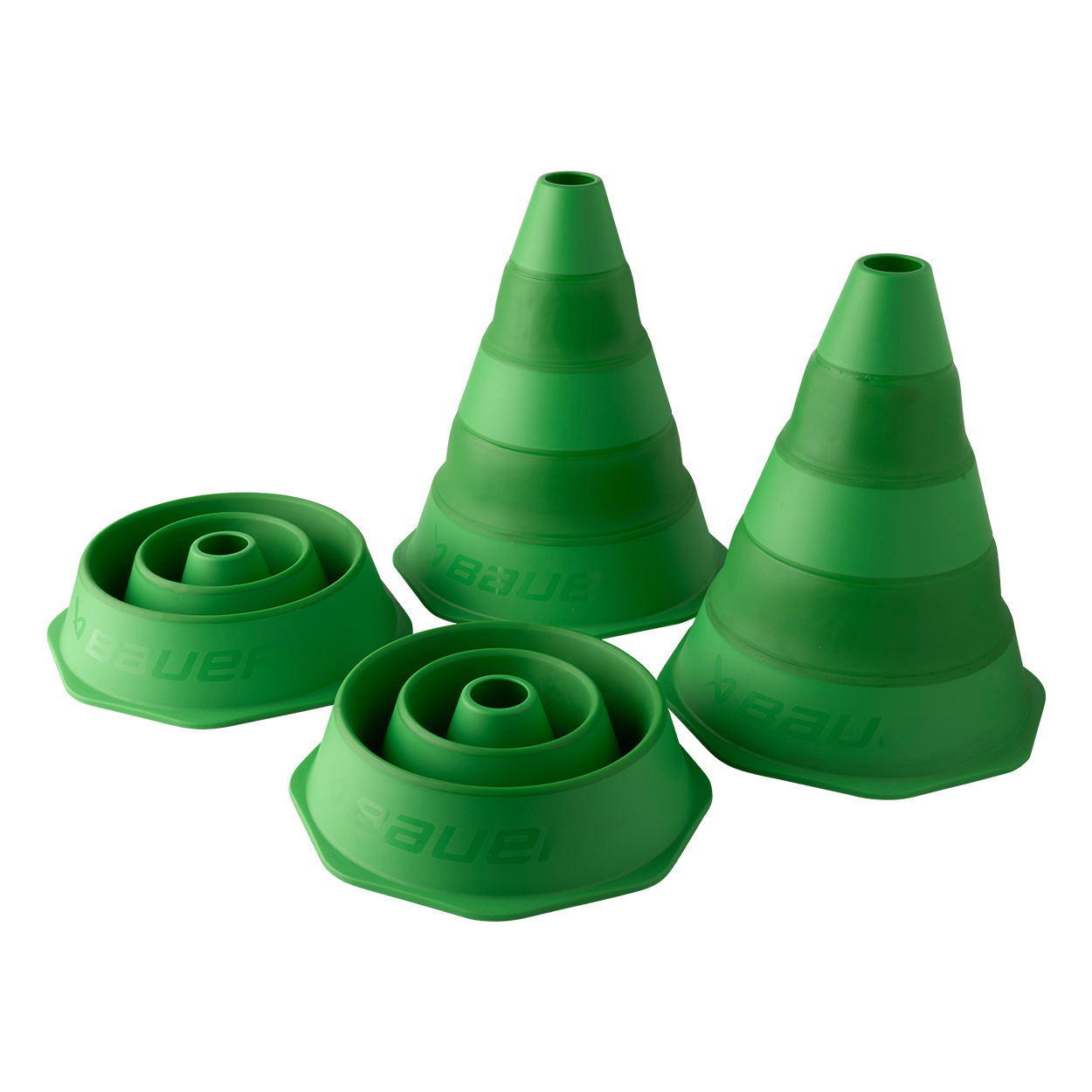 BAUER COLLAPSIBLE TRAINING CONES 4 PACK