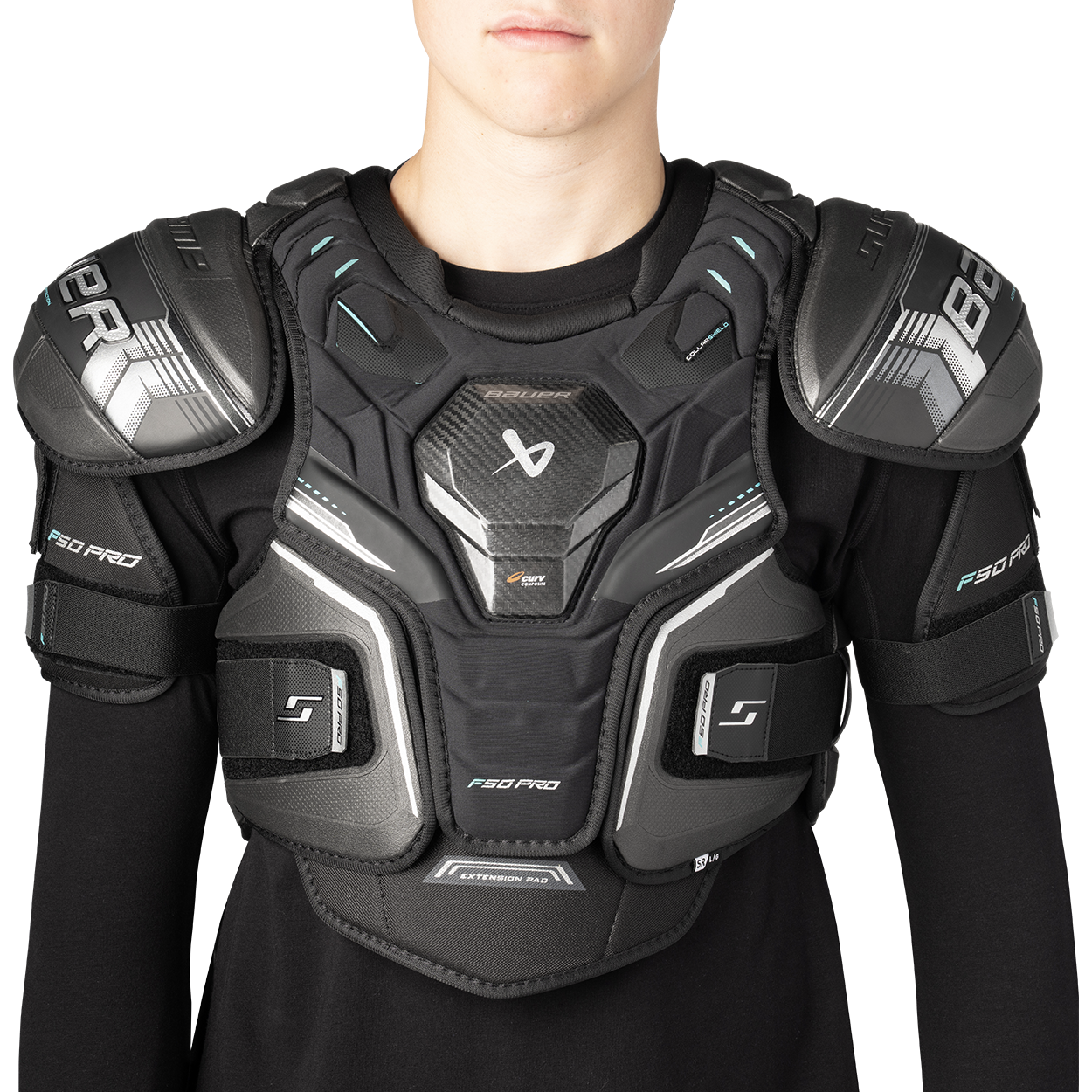 BAUER SUPREME F50 PRO SHOULDER PAD INTERMEDIATE