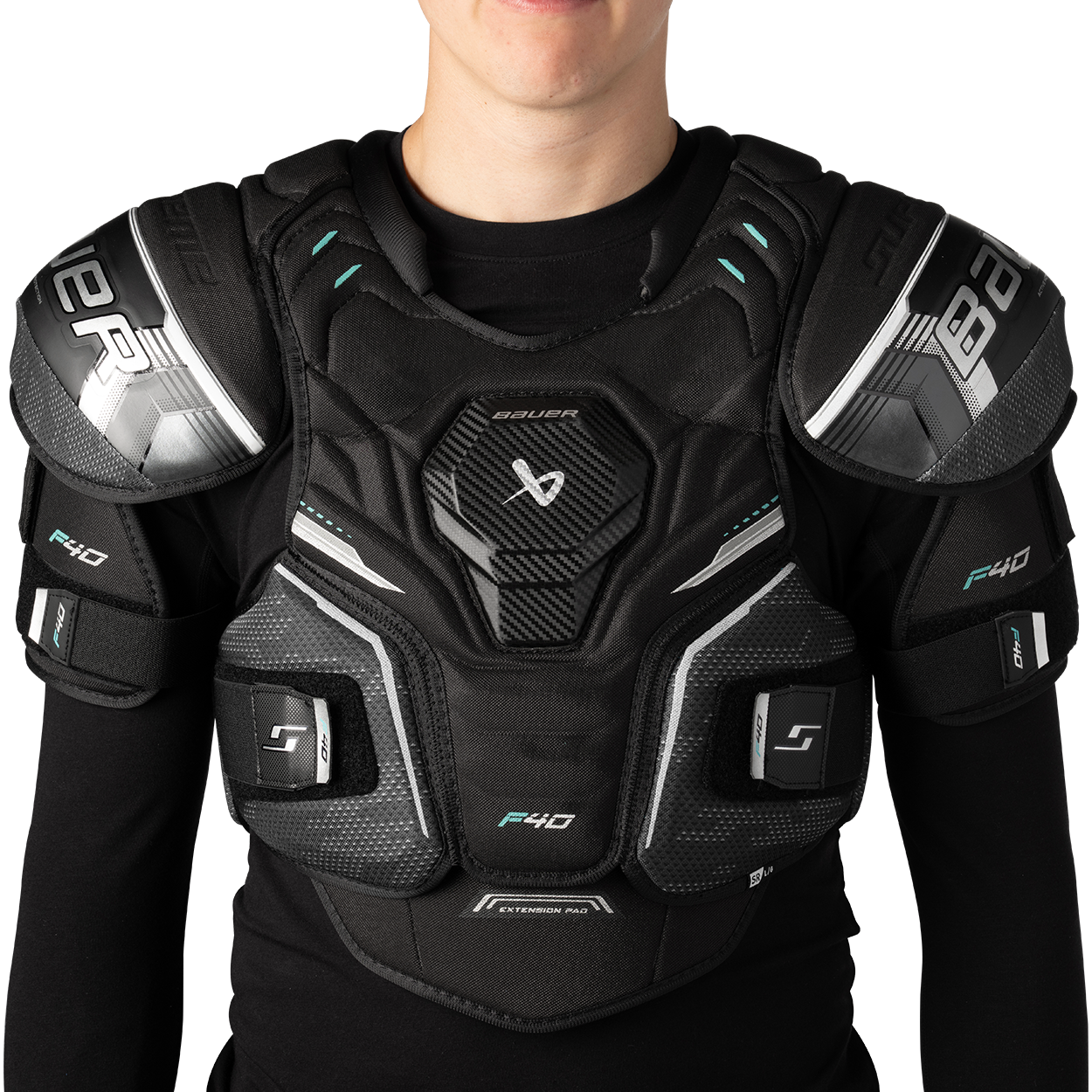 BAUER SUPREME F40 SHOULDER PAD INTERMEDIATE