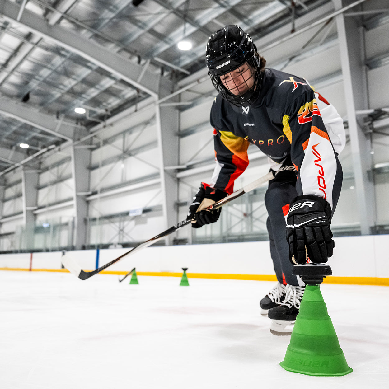 BAUER COLLAPSIBLE TRAINING CONES 4 PACK