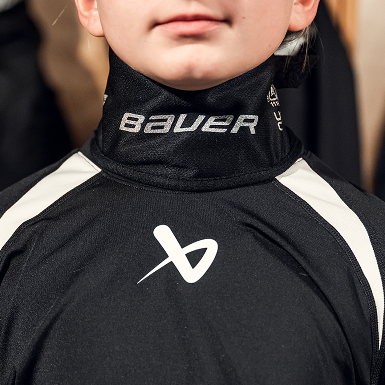 BAUER NG21 PREMIUM CUT-RESISTANT NECK GUARD COLLAR