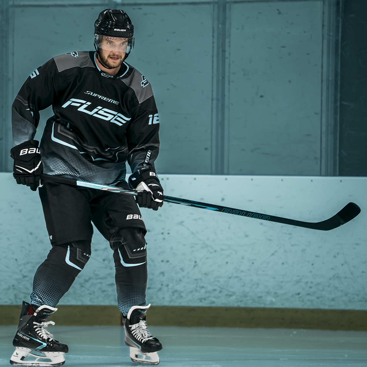 BAUER SUPREME FUSE GRIP STICK SENIOR