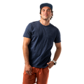 BAUER POCKET TEE NAVY SENIOR