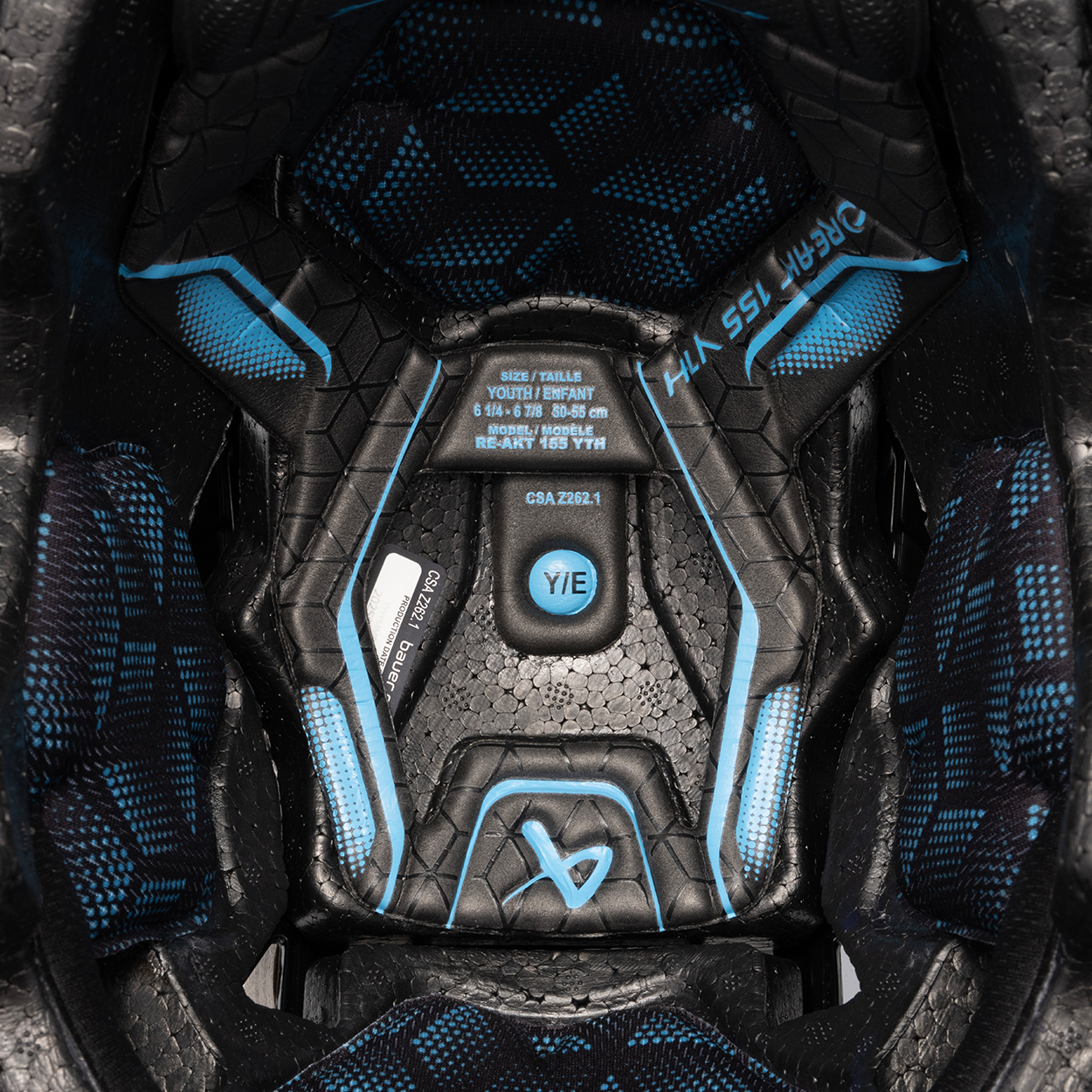 BAUER RE AKT 155 YOUTH HELMET COMBO