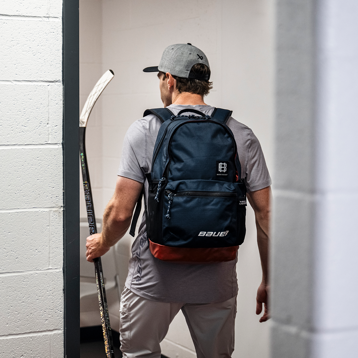 S25 BAUER VARSITY BACKPACK - NAVY